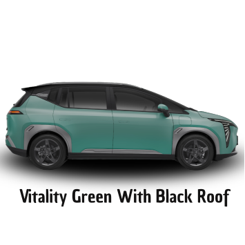 vitality green white black roof
