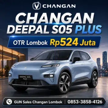 Changan Deepal S05 Plus Lombok harga OTR Rp524 juta