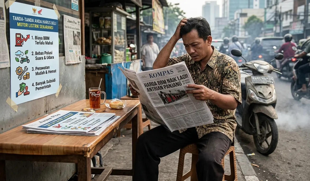 Berikut adalah 10 tanda kamu perlu membeli motor listrik: